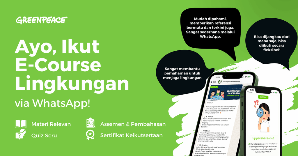 Daftar E-Course Sekarang! Daftar sekarang dan dapatkan penawaran spesial dengan nilai donasi bulanan Rp 125.000 selama 3 bulan.
