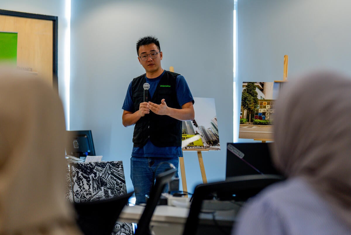 'The ASEAN Haze Trauma' Briefer Launching in Kuala Lumpur. © Alif R Nouddy Korua / Greenpeace 'The ASEAN Haze Trauma' Briefer Launching in Kuala Lumpur. © Alif R Nouddy Korua / Greenpeace