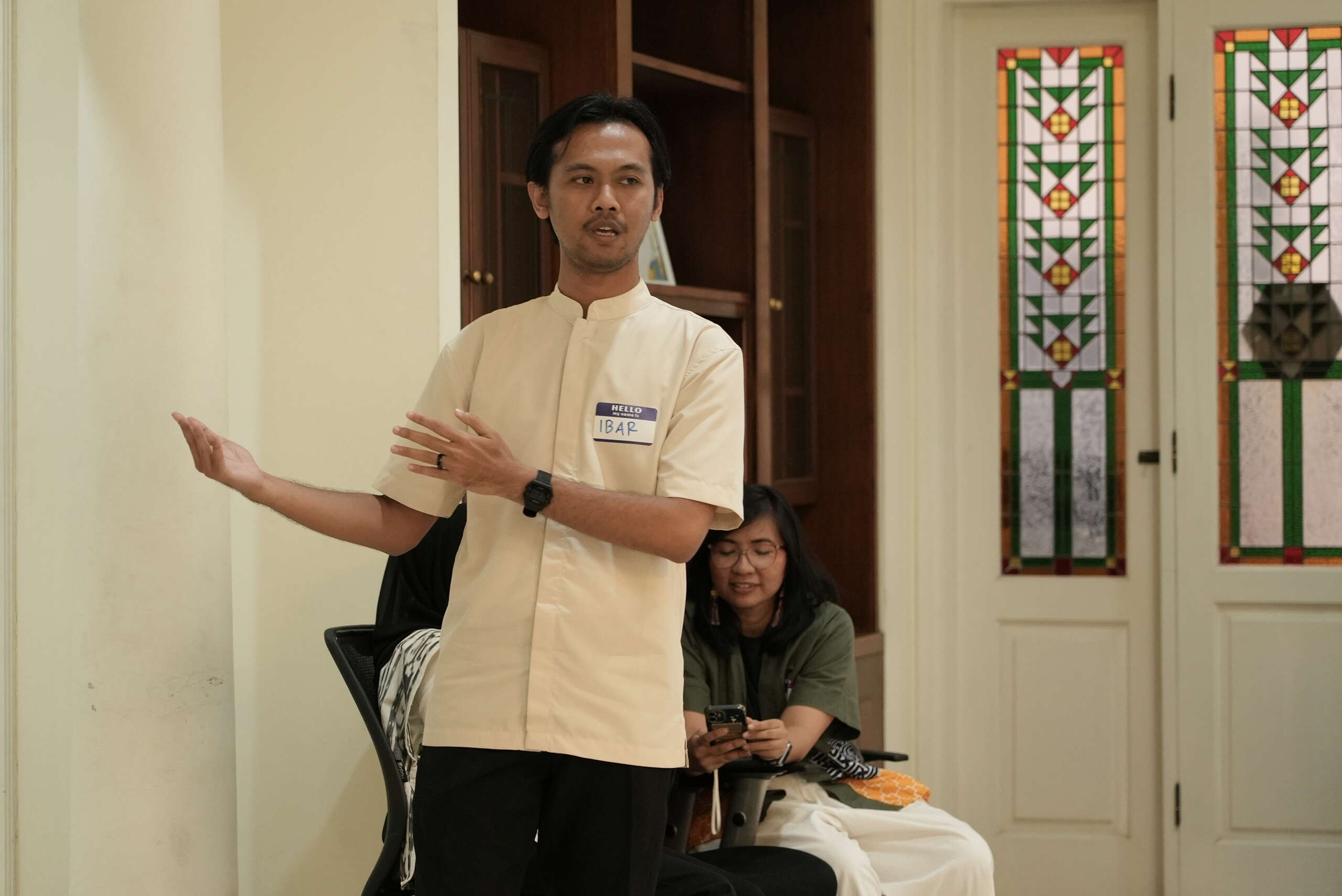 Sesi Campaign Update Zero Waste Pada Acara Buka Puasa Bersama tanggal 5 Maret 2026 di kantor Greenpeace Indonesia