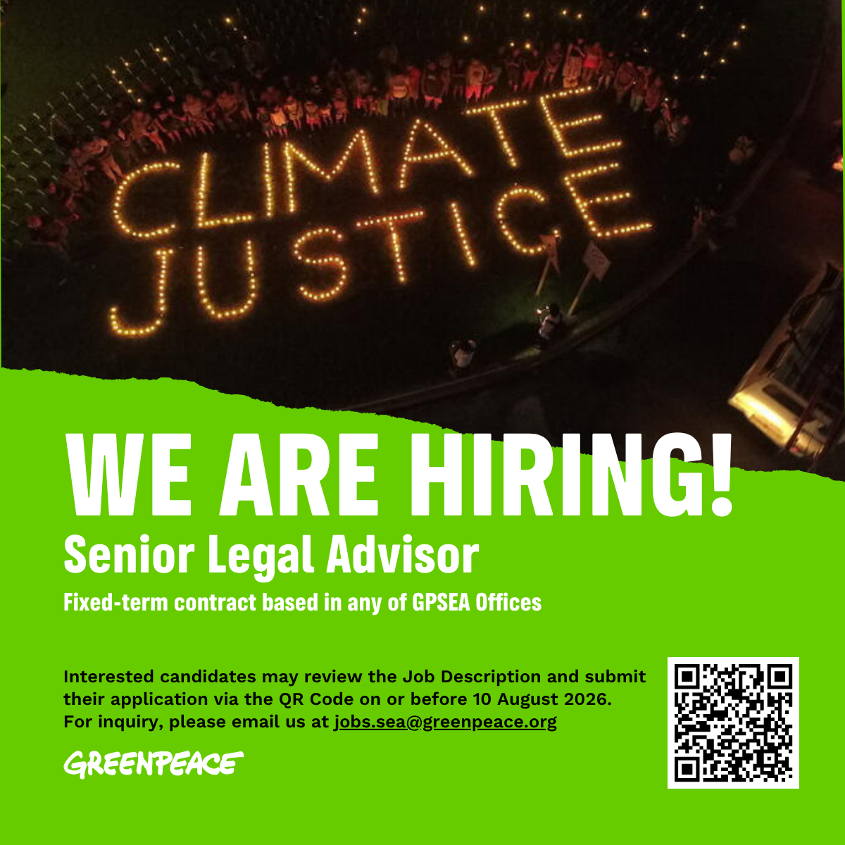 Dicari: Senior Legal Advisor