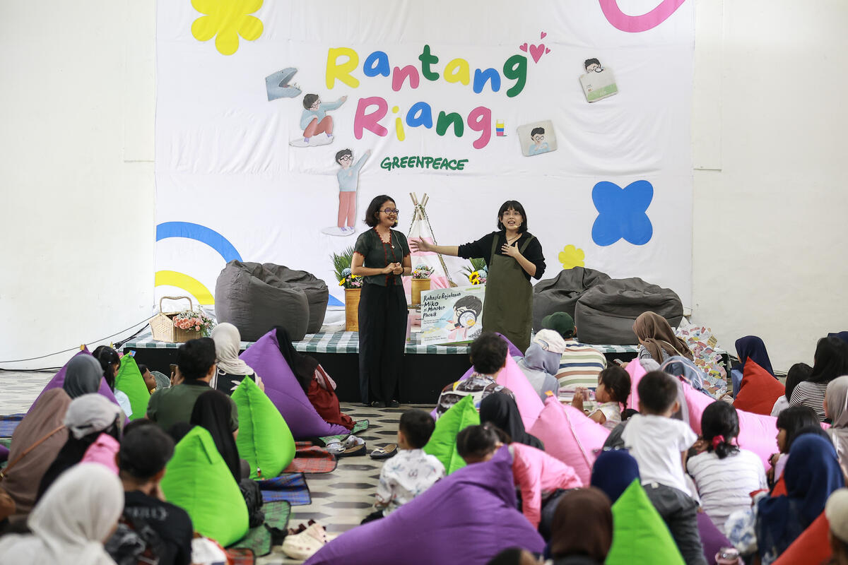 “Rantang Riang: No Plastic Now!”—a family festival focused on promoting sustainable, zero-waste parenting practices at Jakarta’s Museum of National Awakening.