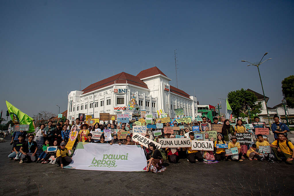 Plastic Free Parade Yogya Plastic Free Parade Yogya declared a reuse movement in the City of Yogyakarta.