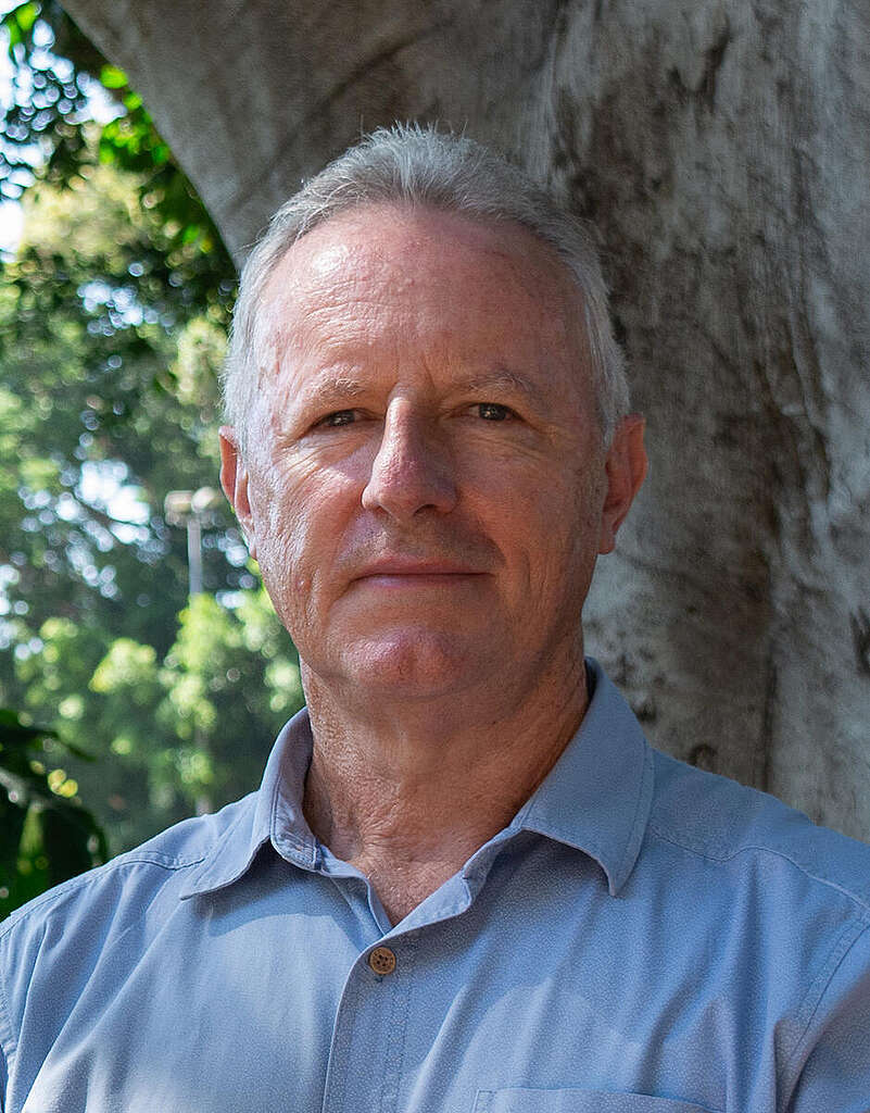 Greg Mullins, supporter of the Polluters Pay Pact in Australia Greg Mullins, supporter of the Polluters Pay Pact in Australia