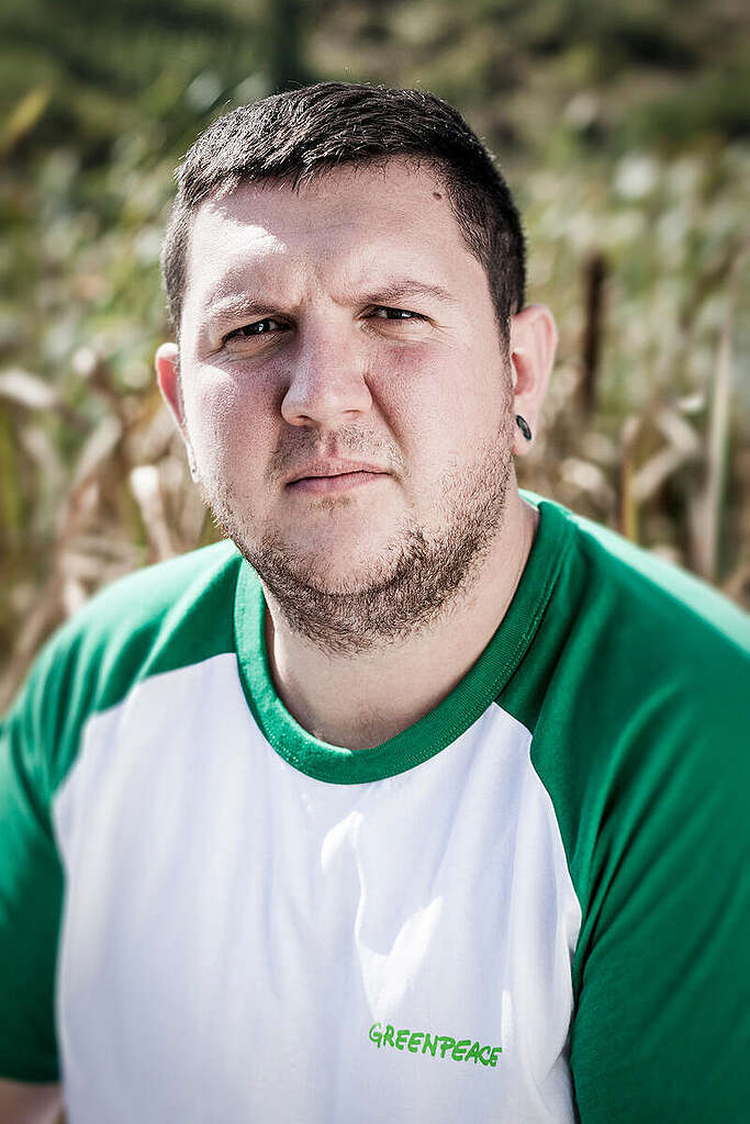 Dennis Todorov from Greenpeace Bulgaria Portrait of Dennis Todorov from Greenpeace Bulgaria