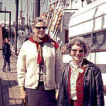 Dorothy Stowe and Marie Bohlen. © Greenpeace