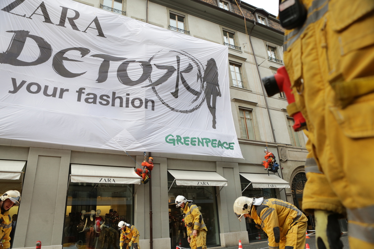 People! Zara commits to go - Greenpeace International