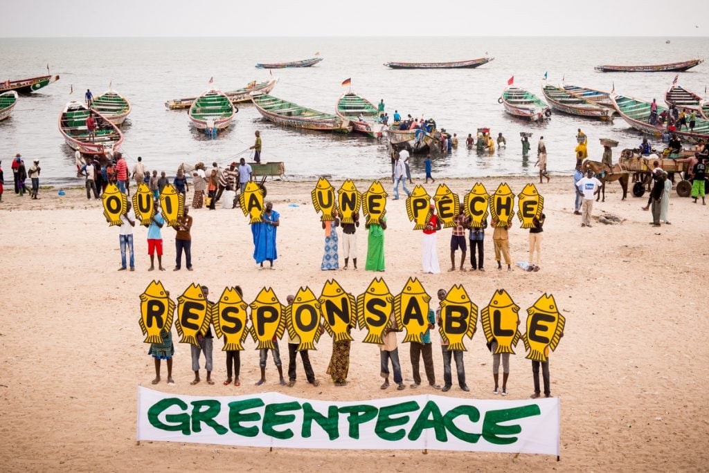 World Oceans Day in Senegal © Clément Tardif / Greenpeace