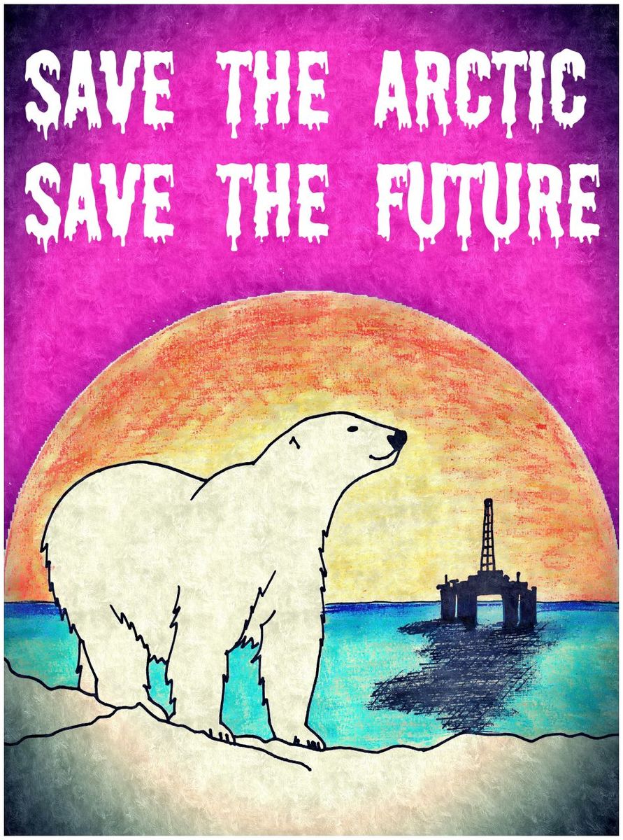 Arctic Frontiers Poster Contest Submission © Greenpeace