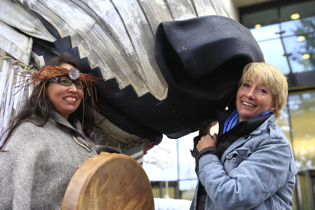 Audrey Siegl and Emma Thompson © Jiri Rezac 