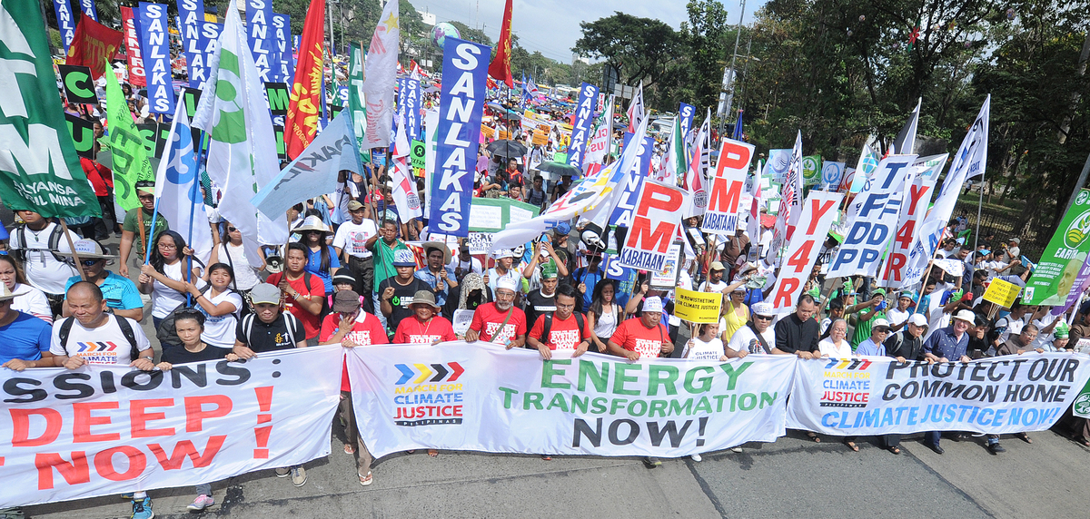 COP21: Climate March in the Philippines ©Jed Delano / Greenpeace