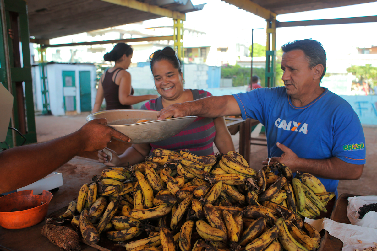 Local Food Market in Cuba © Alonso Crespo / Greenpeace