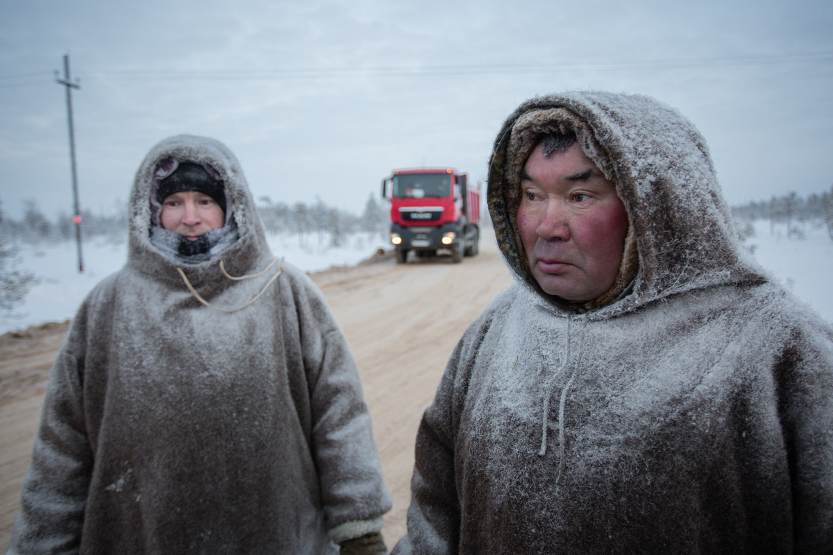 Road Construction on Indigenous Ancestral Land in Russia © Alexey Andronov / Greenpeace