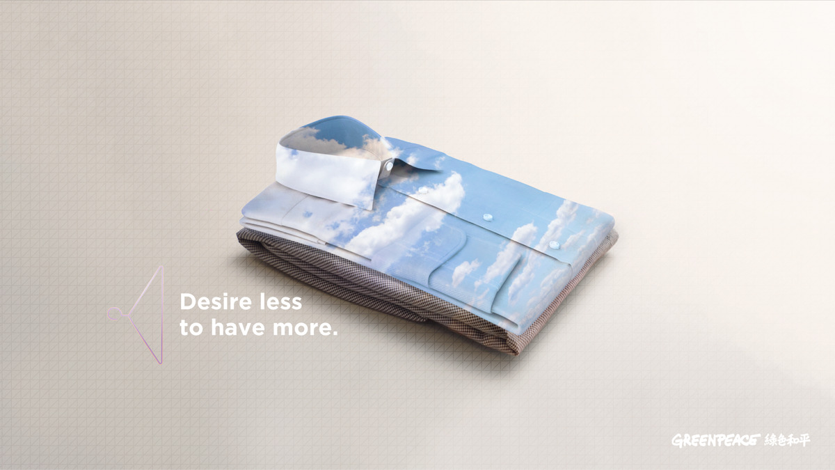 Detox My Fashion: Buy Less, Feel More © Greenpeace
