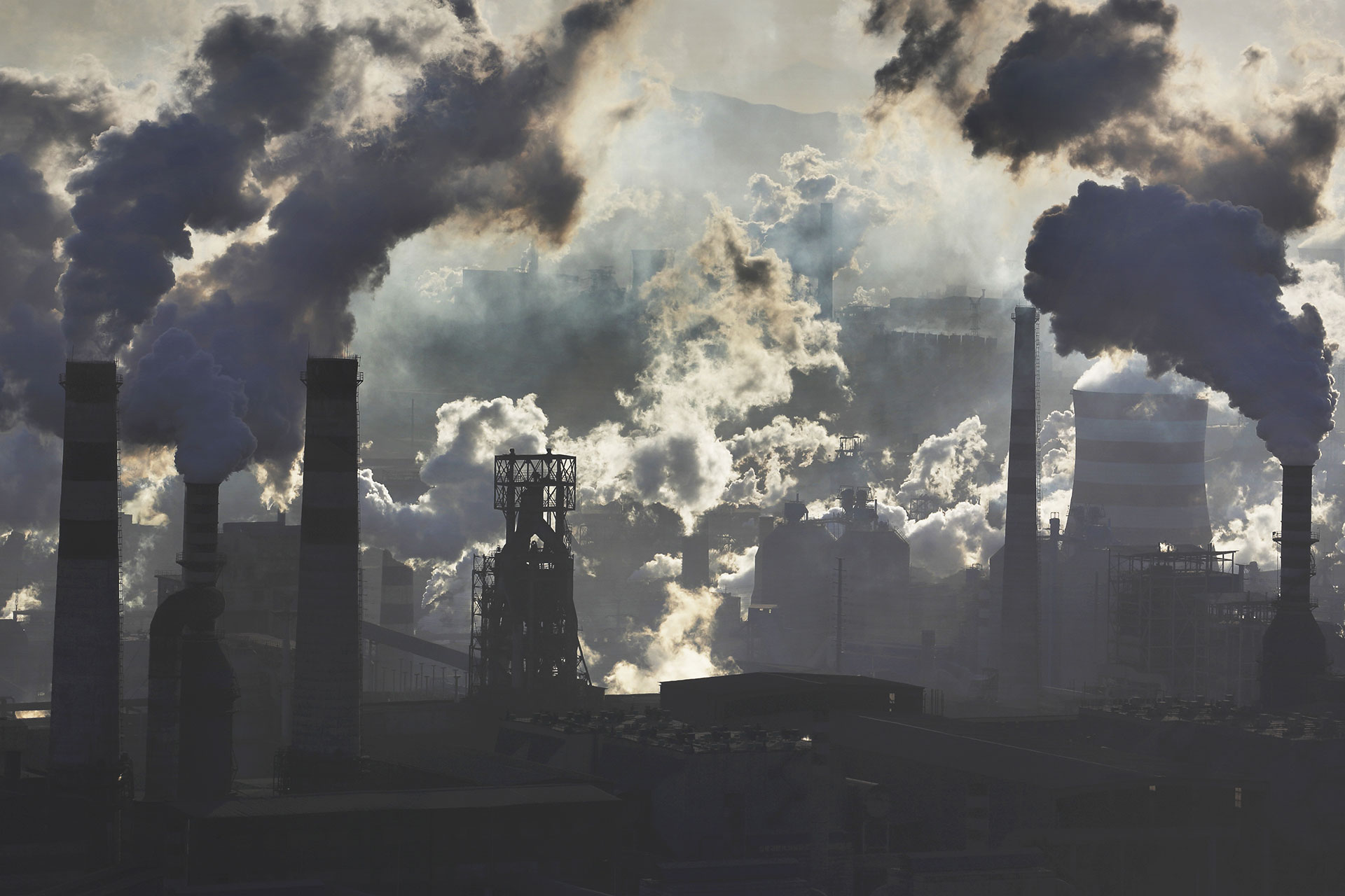 Steel Cities in China's Hebei Province © Lu Guang / Greenpeace
