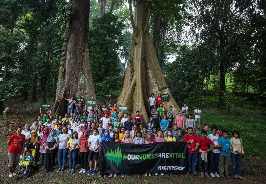 "Our Voices are Vital" Activity in Indonesia © Jurnasyanto Sukarno / Greenpeace
