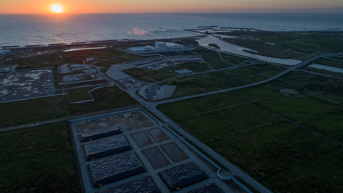 Nuclear Waste in Prefecture Fukushima © Christian Åslund / Greenpeace