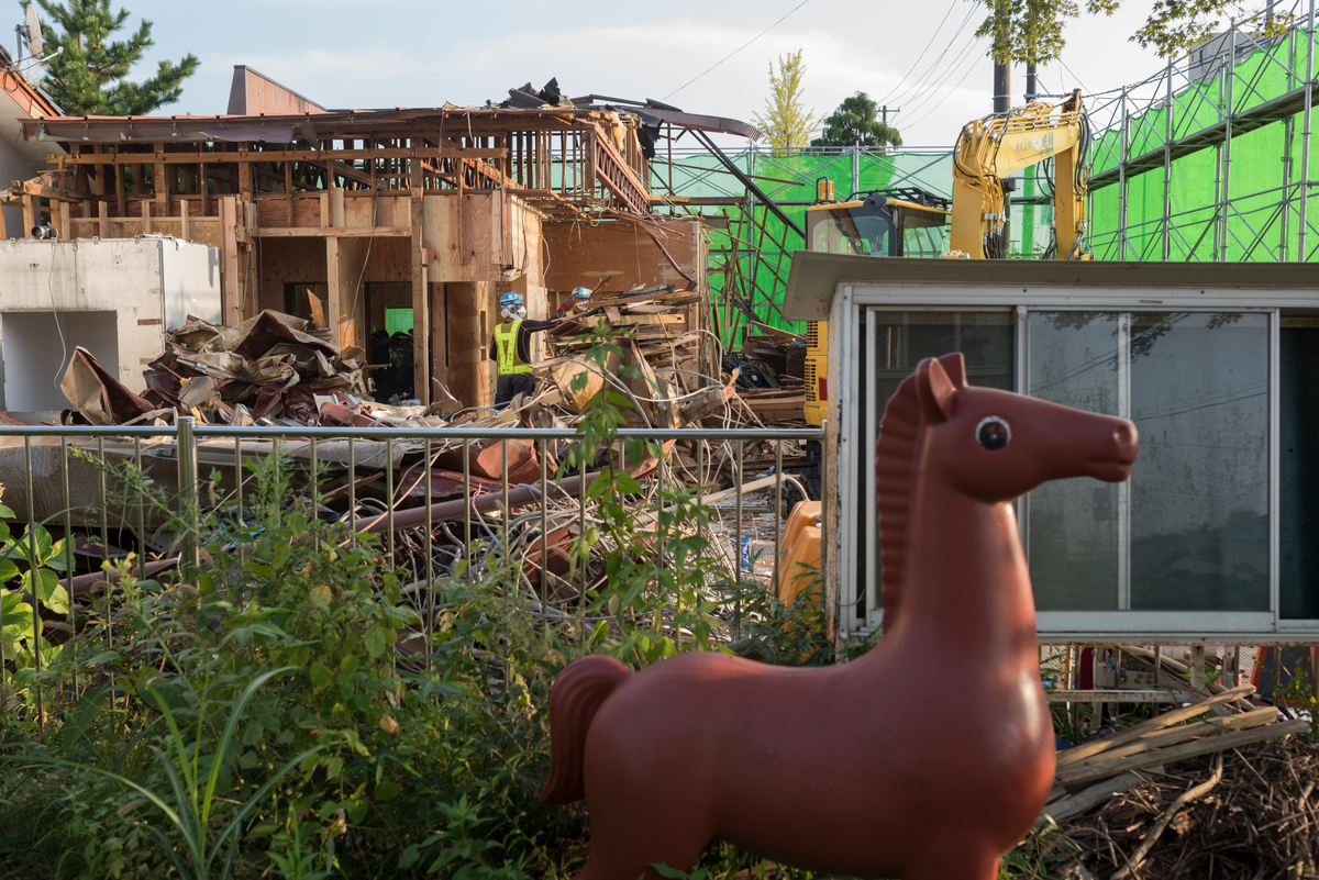 Nuclear Waste in Prefecture Fukushima © Christian Åslund / Greenpeace