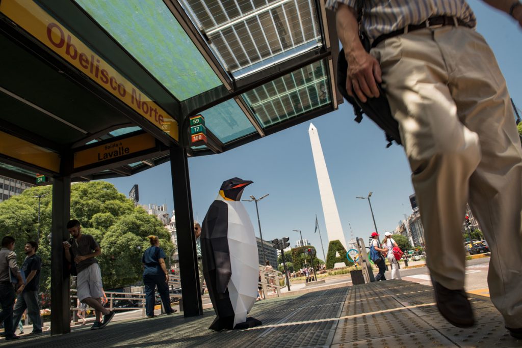 March of the Penguins in Buenos Aires © Martin Katz / Greenpeace