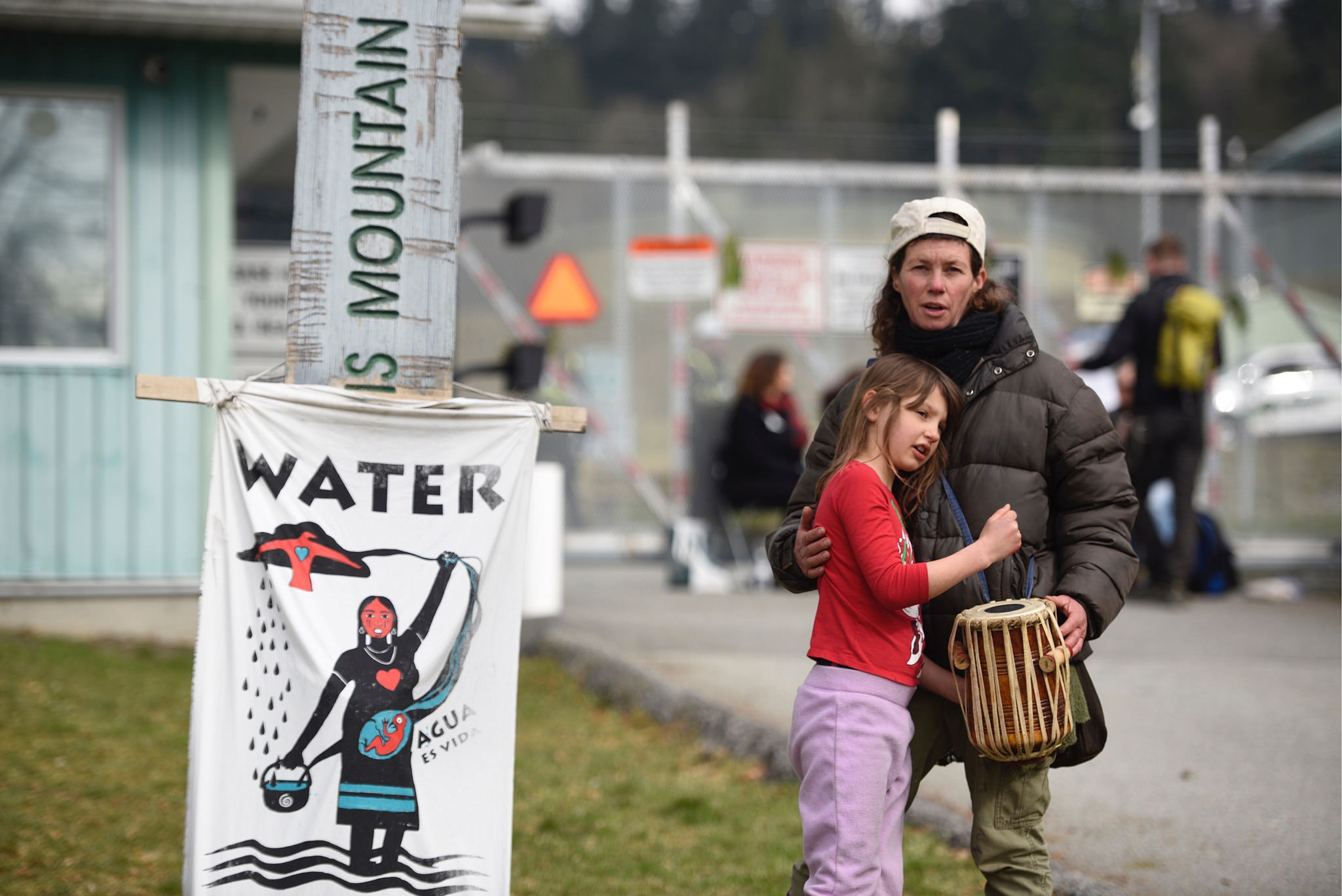 Kinder Morgan Pipeline Blockade in British Columbia, Canada on 19 March, 2018 © Rogue Collective