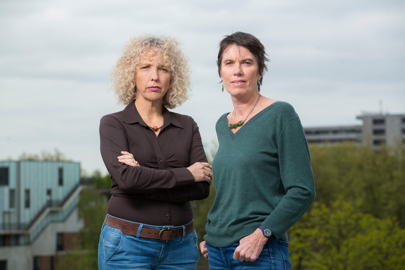 Greenpeace International Executive Directors Jennifer Morgan and Bunny McDiarmid © Bas Beentjes / Greenpeace