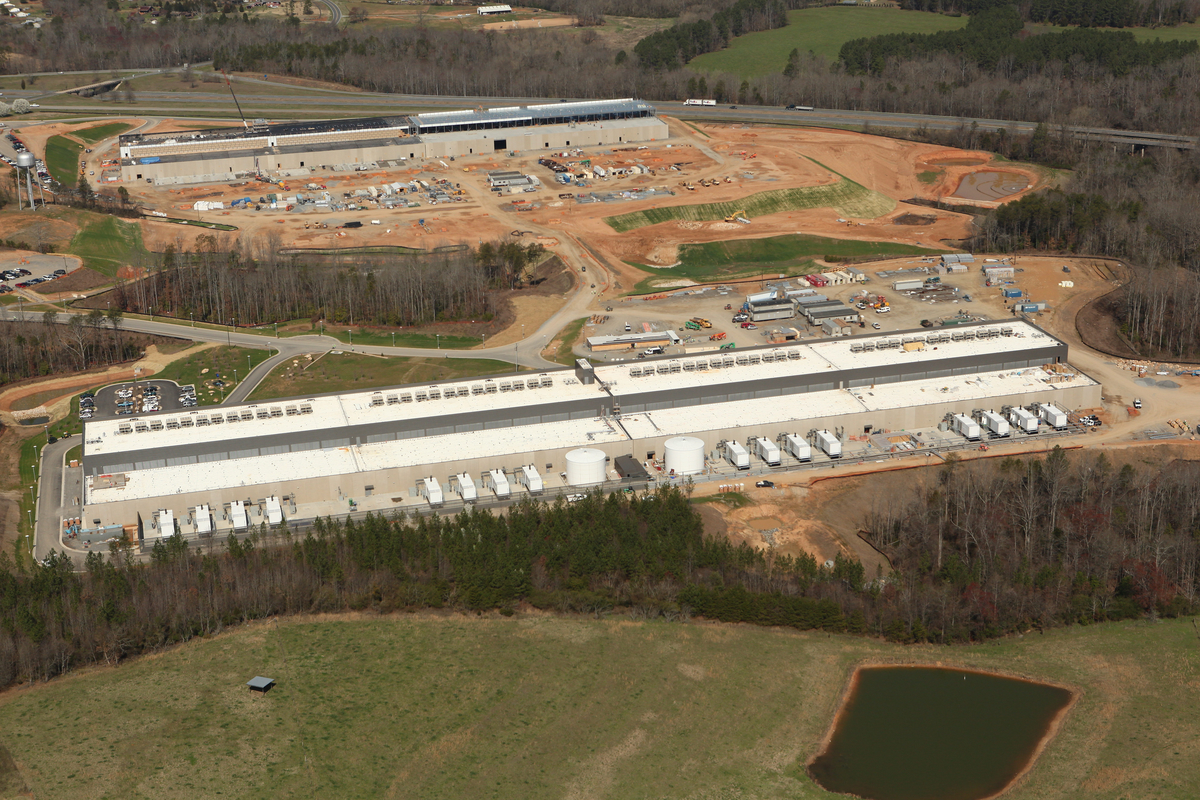 Facebook data center in the USA