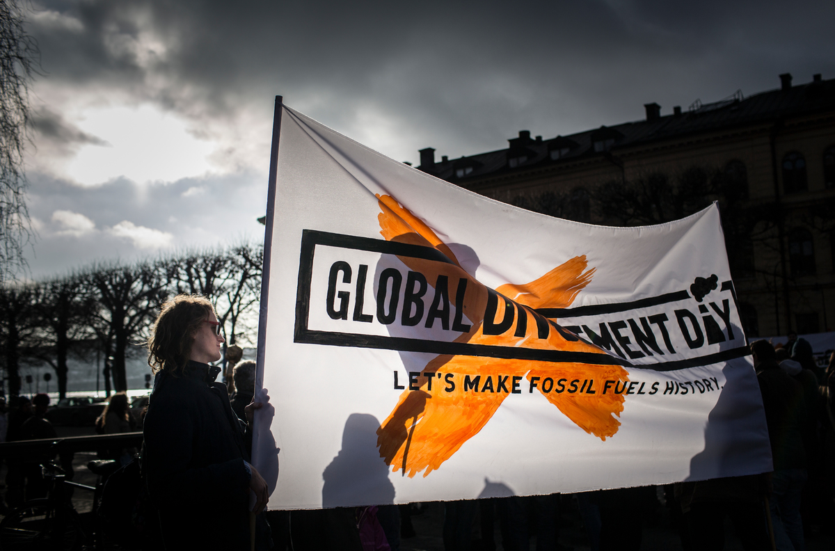'Global Divestment Day' in Stockholm