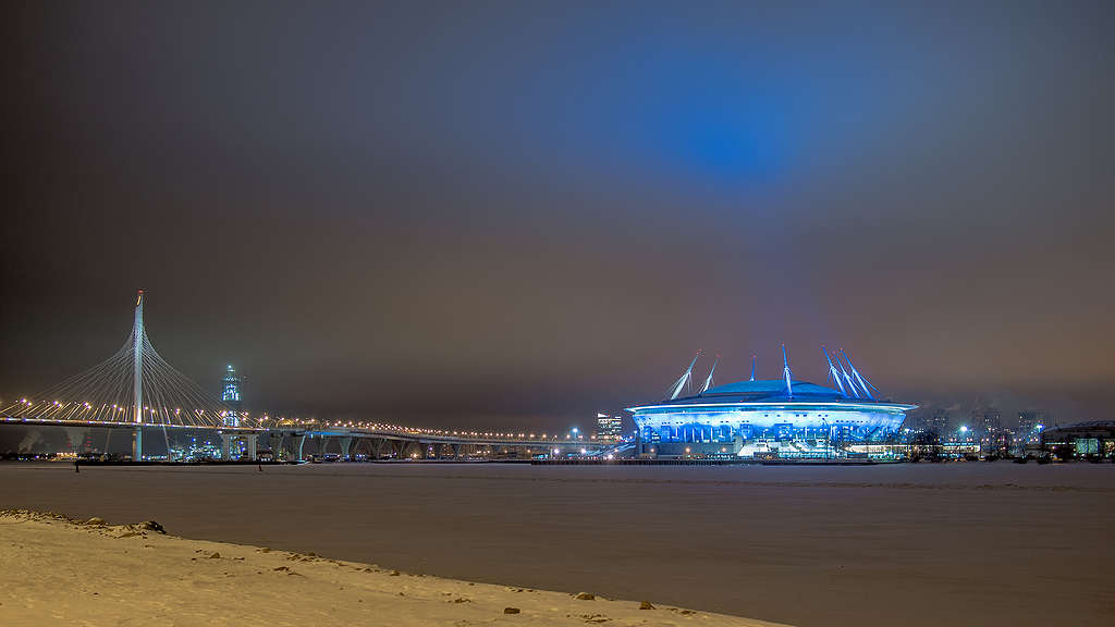 World Cup stadium in St. Petersburg © Daniil Drozdov