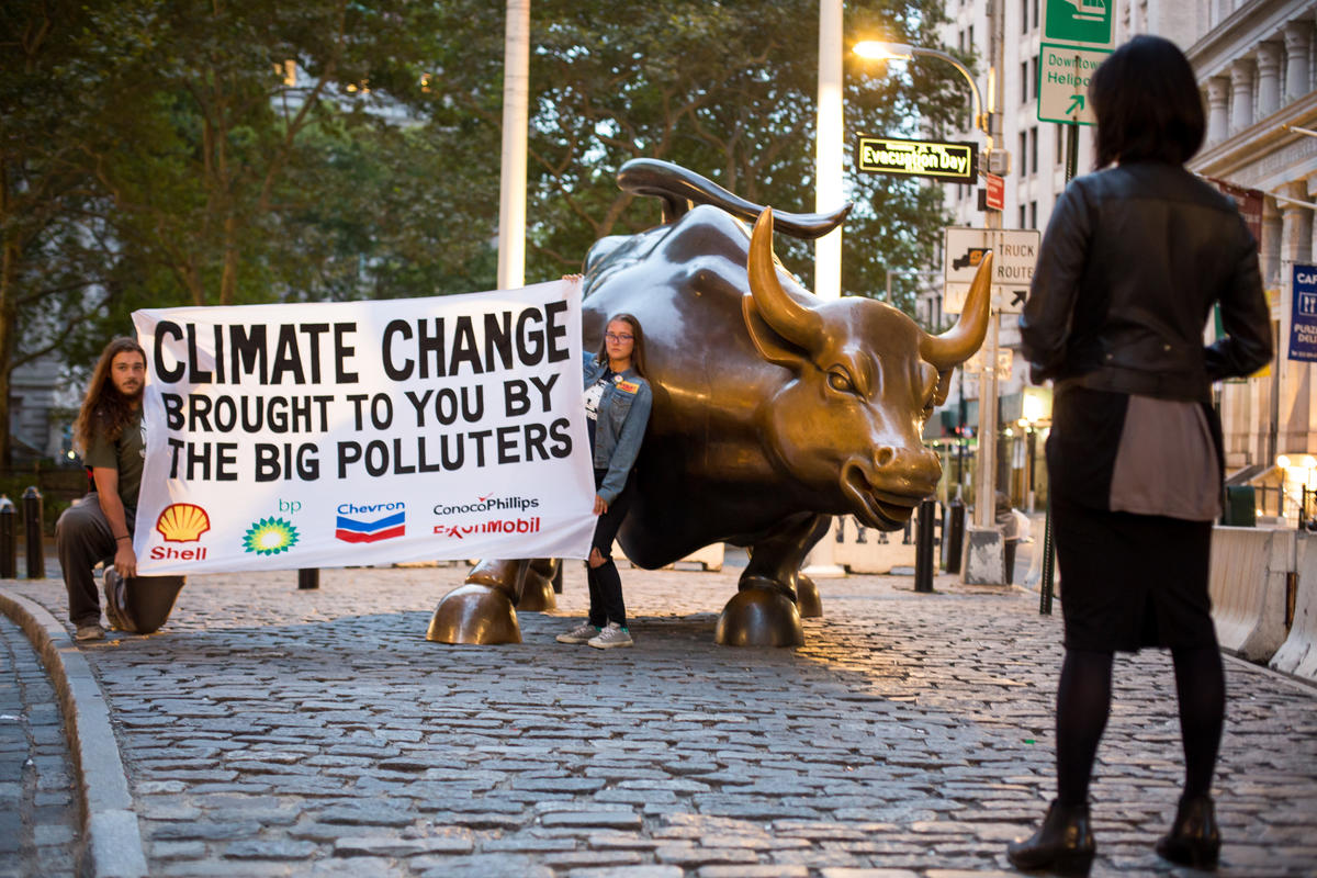 Standing Up to Big Oil and Gas on Wall Street in New York