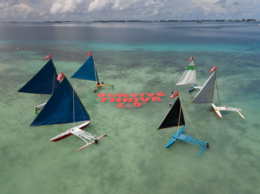 Activists in the Marshall Islands © Greenpeace