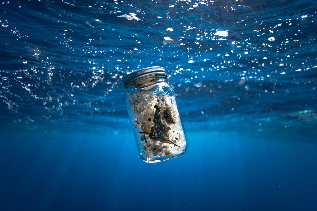 Plastic Found in the Great Pacific Garbage Patch. © Justin Hofman