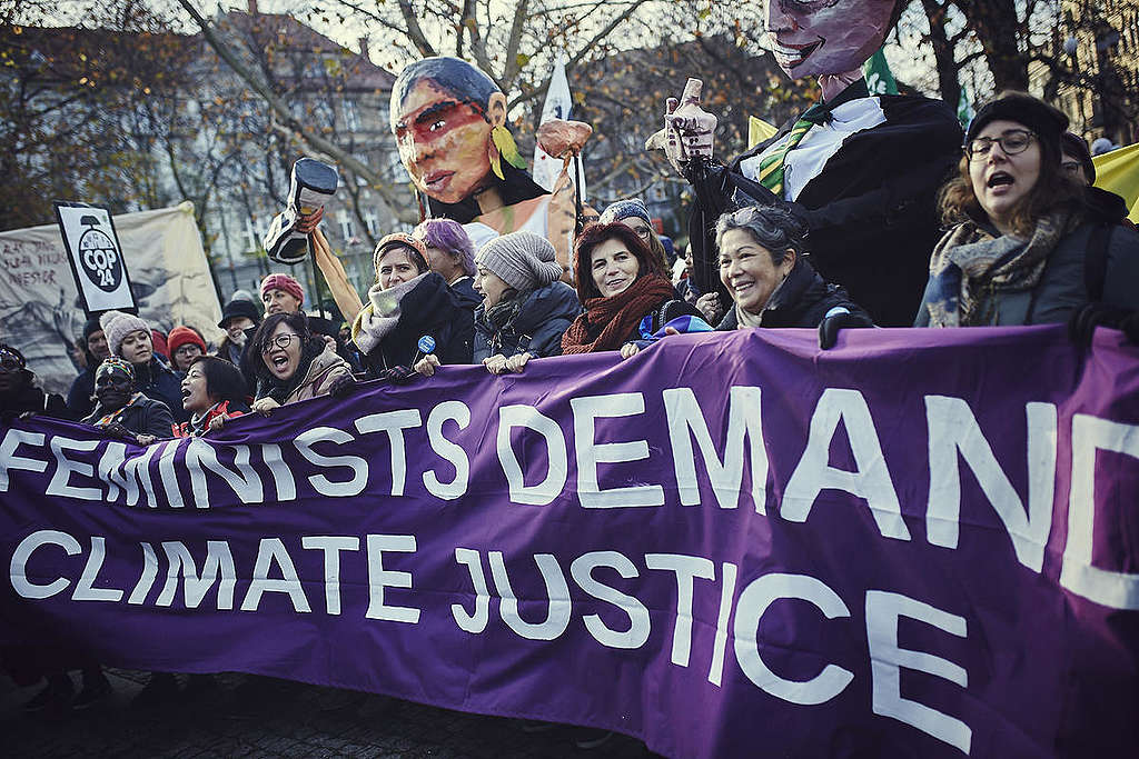 Climate march, COP24 Poland © Greenpeace