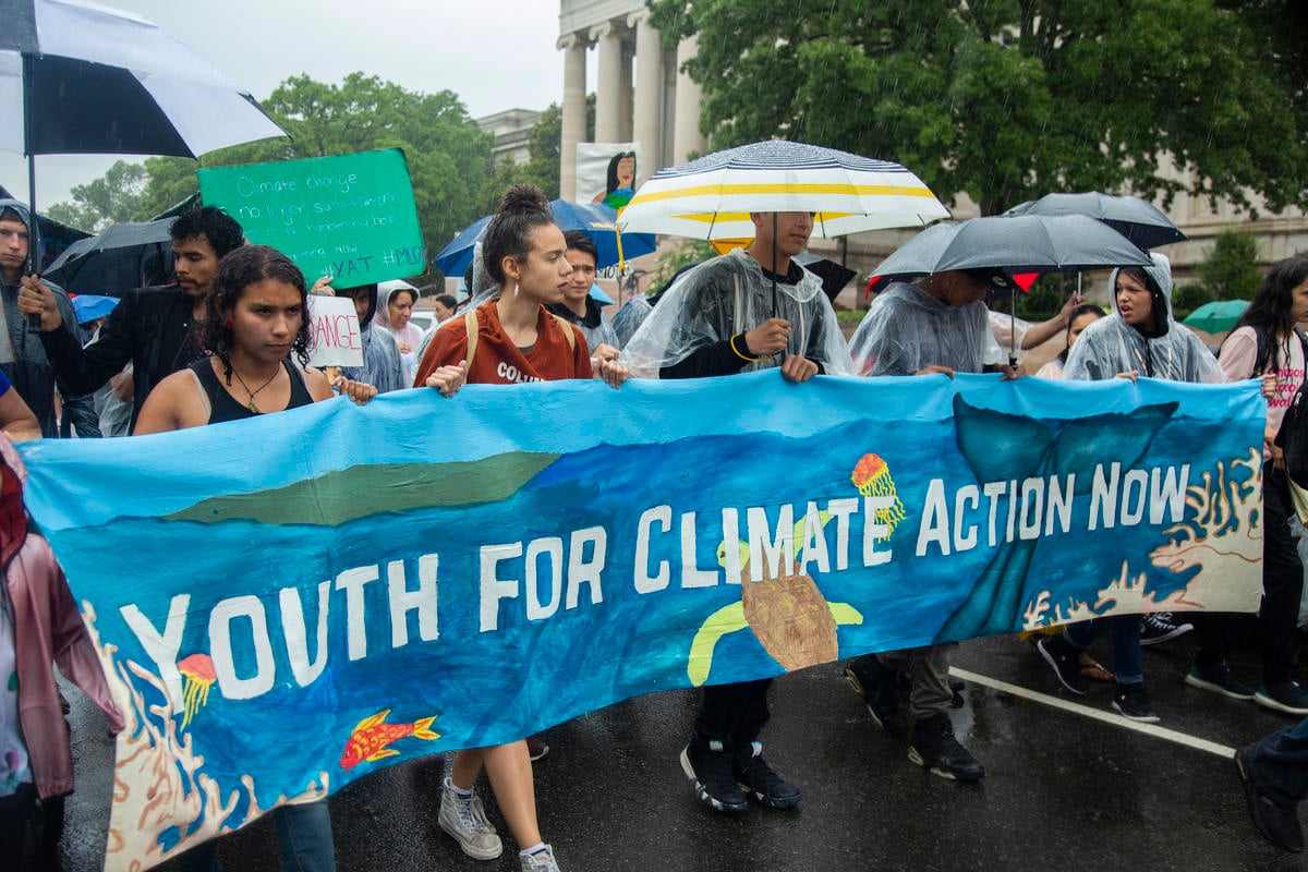 Youth Climate March in Washington D.C. © Katie Nelson