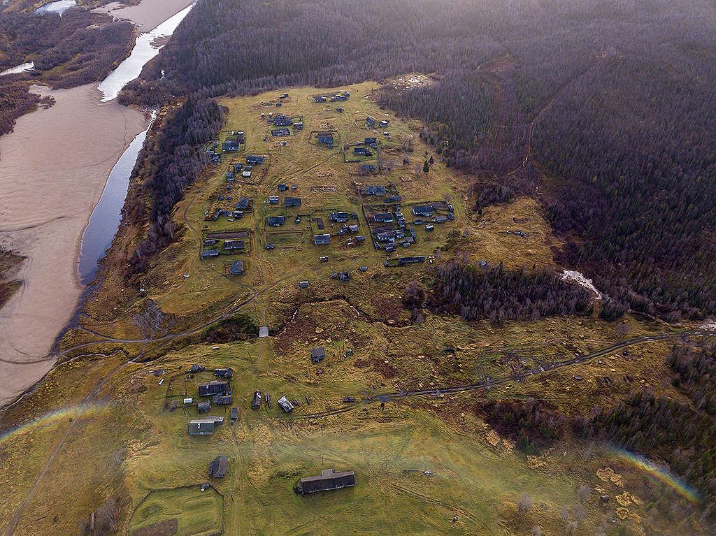 Kushor in the Komi Republic, north western Russia © Greenpeace