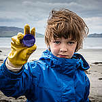 Greenpeace and MCS (Marine Conservation Society) Mull Beach Clean at Kilninian Beach with pupils from Ulver Primary School, Isle Of Mull.
Greenpeace has brought its ship the Beluga II on an expedition of scientific research around Scotland, sampling seawater for microplastics and documenting the impact of ocean plastic on some of the UK’s most precious marine life.
