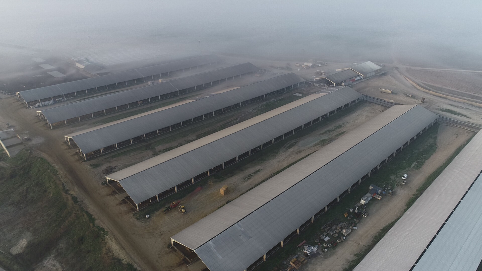 The dairy factory farm near the town of Caparroso, Spain © Greenpeace / Tània Garnica