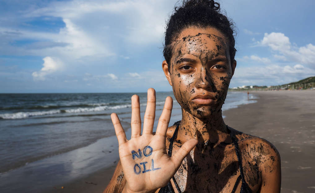 Defend the Amazon Reef Protest in Maranhão, Brazil