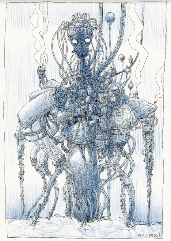 Chris Riddell's second artwork