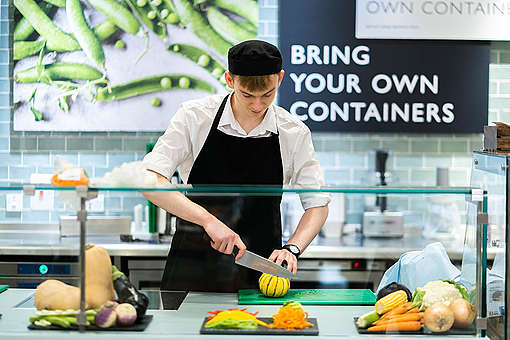 Support Supermarkets That Choose to Reuse 