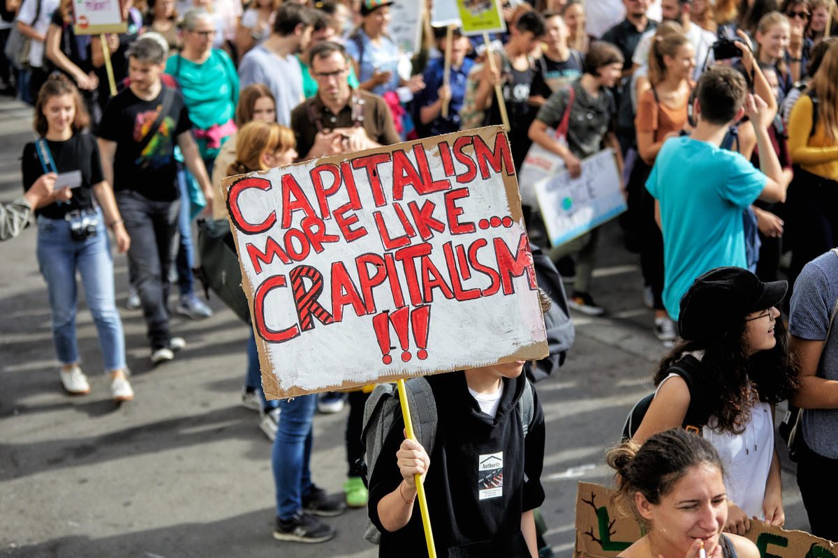 Global Climate Strike in Vienna, Austria. © Mitja  Kobal / Greenpeace