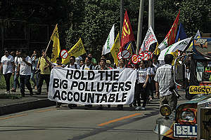 Petition Filing at Commission on Human Rights (CHR) in Quezon City © Vincent Go / Greenpeace