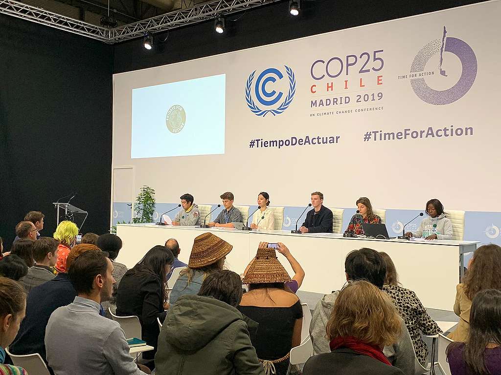 Friday's For Future Press Conference at the COP25 Climate Change Conference, 4 Dec 2019
© Bryher McKeown
