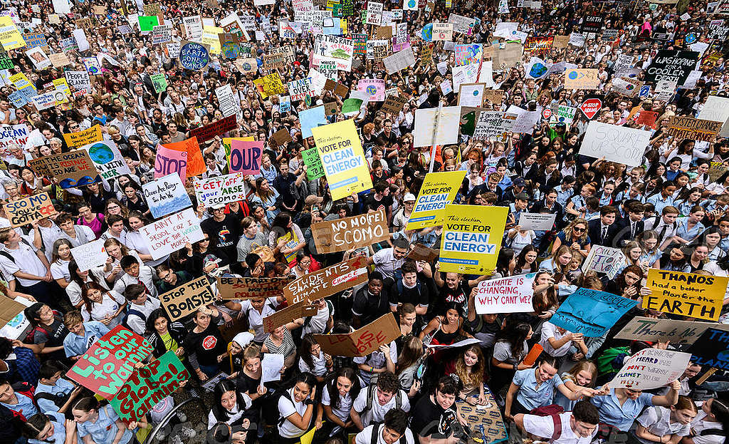 Australian School Students Strike to Raise Climate Change Awareness. © James Gourley / Getty Images