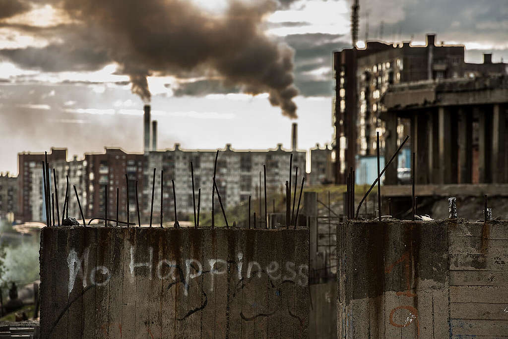 Norilsk: people, landscapes, everyday life. © Greenpeace / Dmitry Sharomov