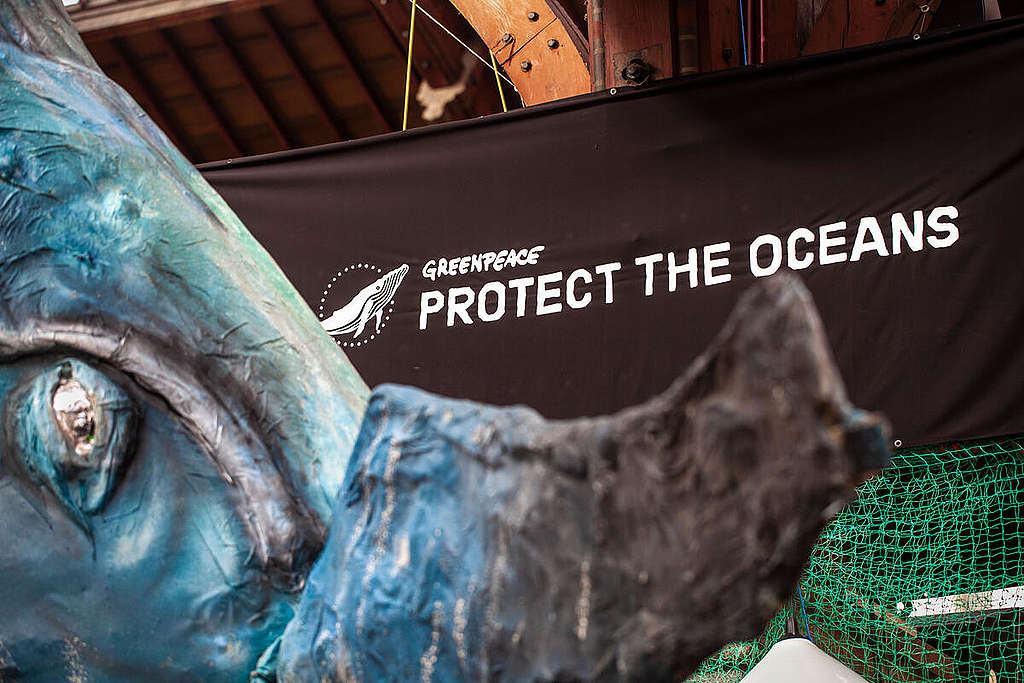"Sea of Hope" Exhibition at Central Station in Copenhagen. © Mathilde Grafström / Greenpeace "Sea of Hope" Exhibition at Central Station in Copenhagen. © Mathilde Grafström / Greenpeace