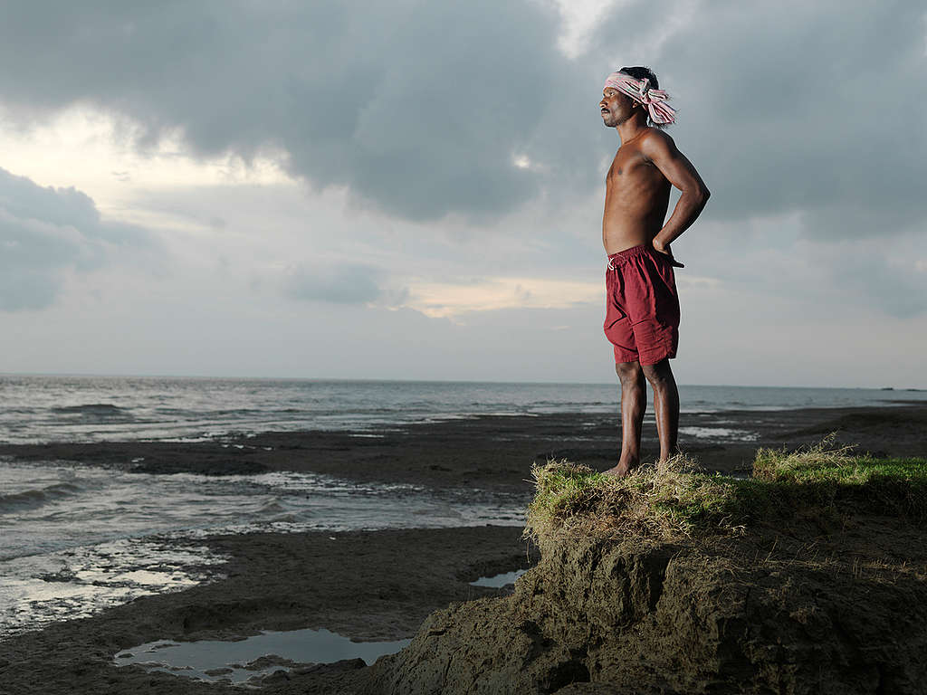 Sea Level Rise in India. © Greenpeace / Peter Caton Sea Level Rise in India. © Greenpeace / Peter Caton