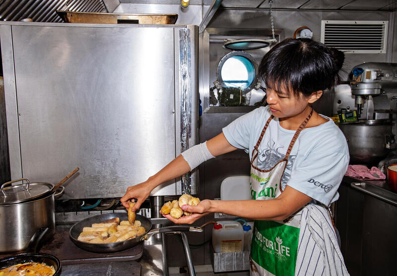 Life Onboard the Rainbow Warrior in the Pacific