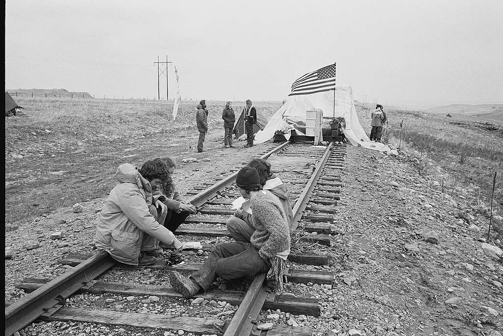 Rocky Flats Nuclear Weapons Campaign. © Greenpeace / Rex Weyler