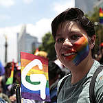 Pride Parade in Mexico City. © Greenpeace / Claudia Carrillo