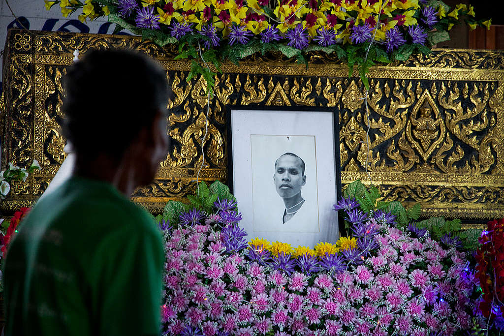Activists in Southern Thailand. © Biel Calderon / Greenpeace