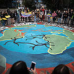 Global March for the Climate in Bogotá. © Ivan Valencia / Greenpeace